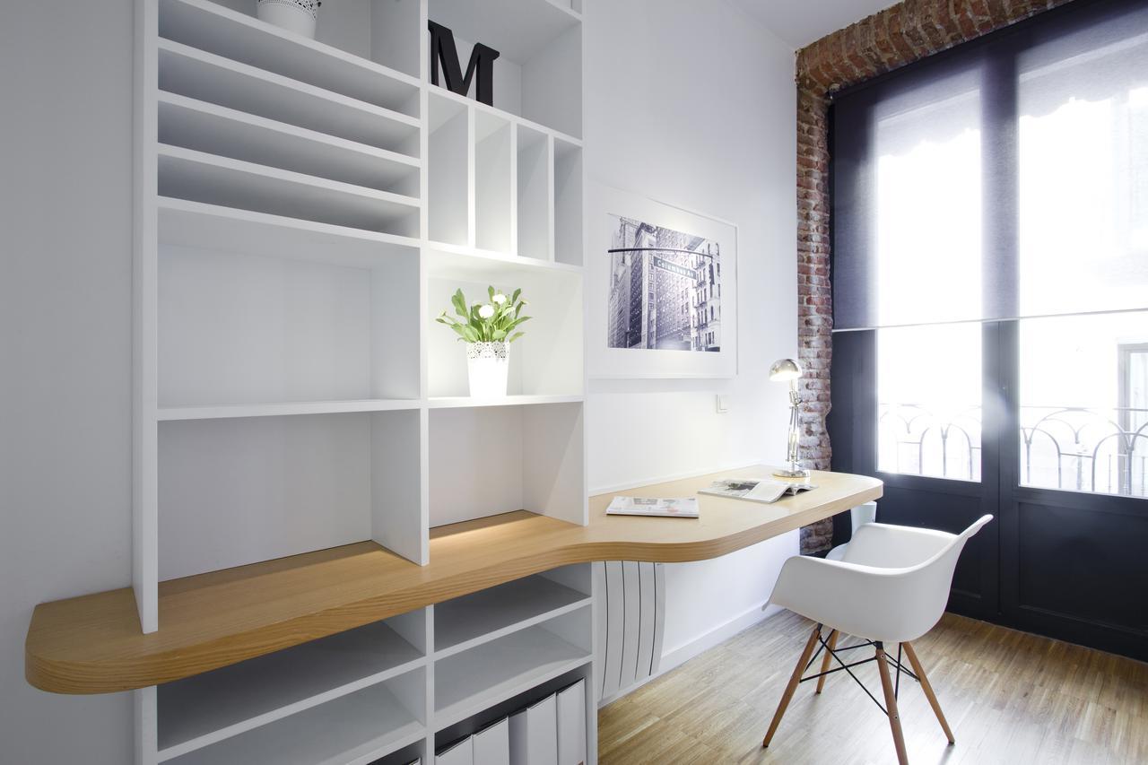 Gran Via Apartment Madrid Bagian luar foto