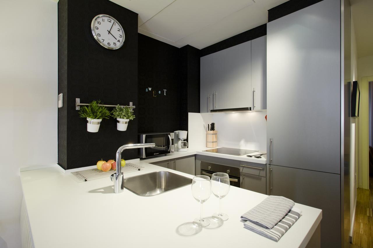 Gran Via Apartment Madrid Bagian luar foto