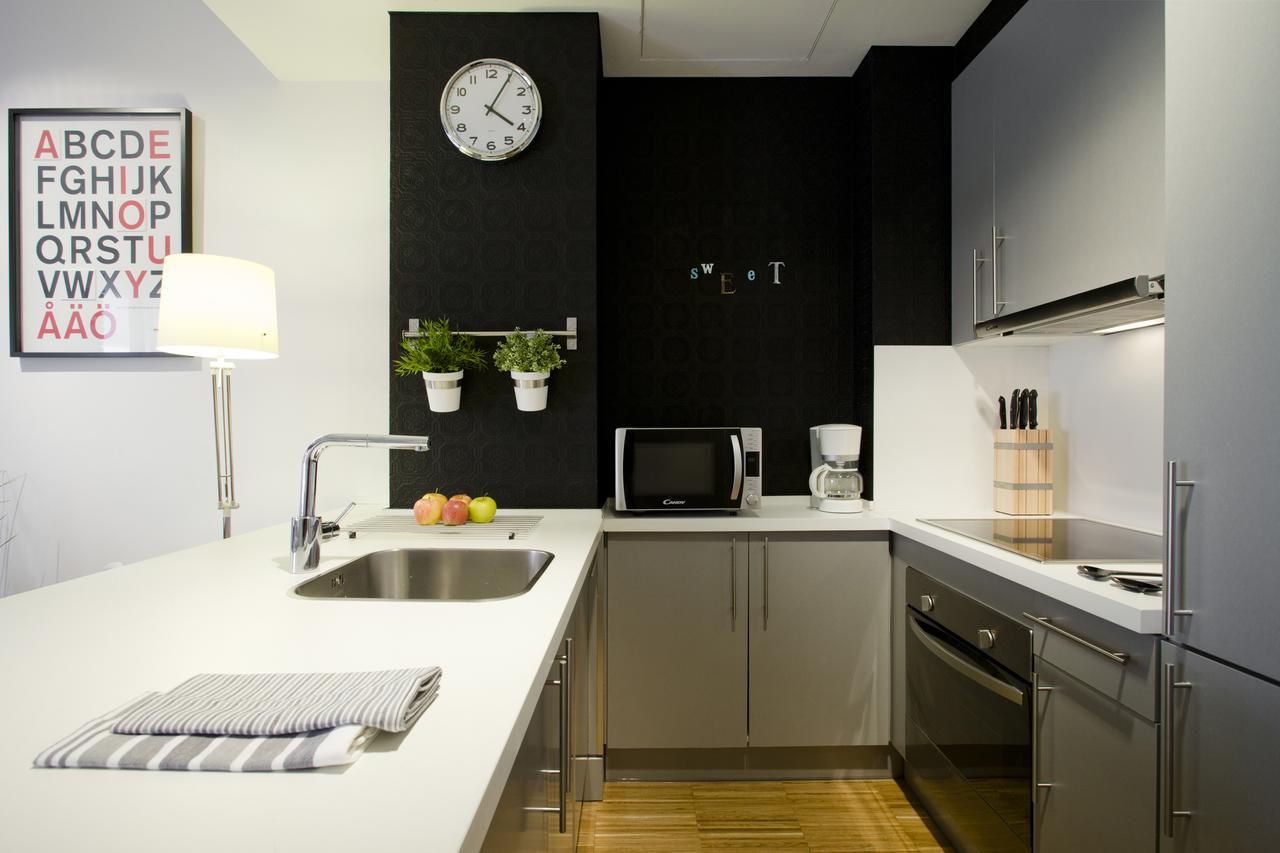 Gran Via Apartment Madrid Bagian luar foto